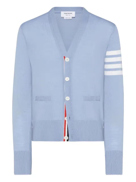 Thom Browne merino wool 4-Bar cardigan