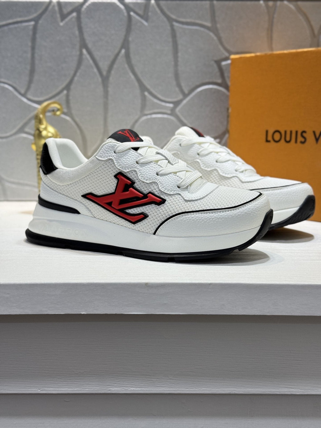 Louis Vuitton Low-Top Logo Sneakers